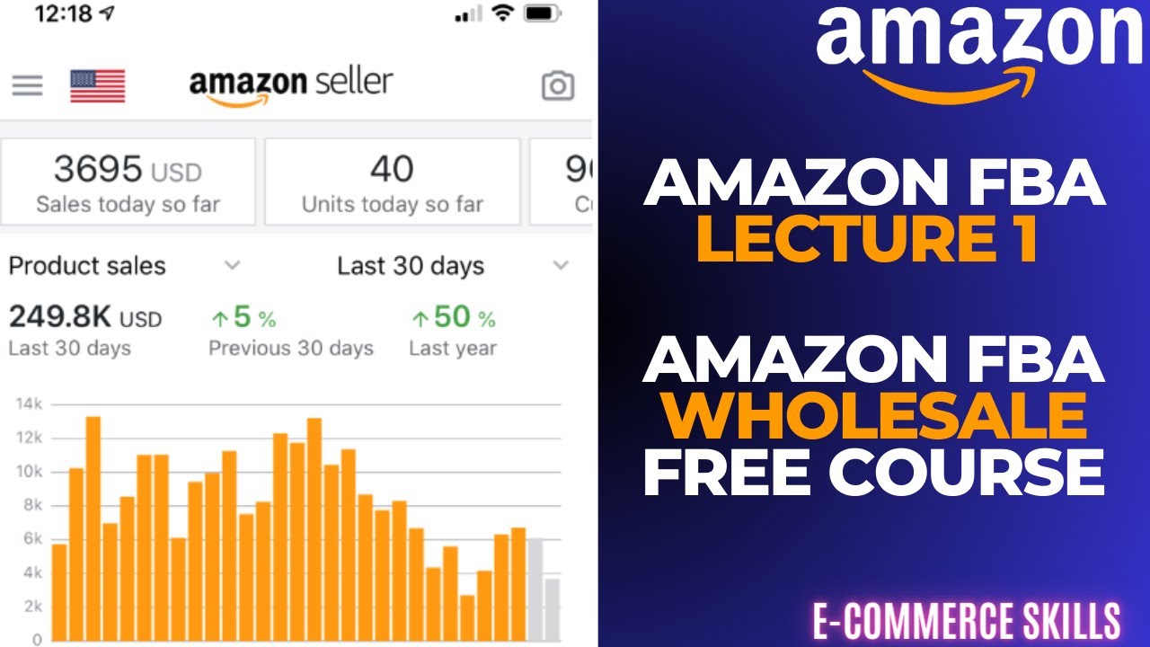 Amazon FBA Lecture 1 Amazon FBA Wholesale Free Course For Beginners | Amazon FBA Startup #amazonfba