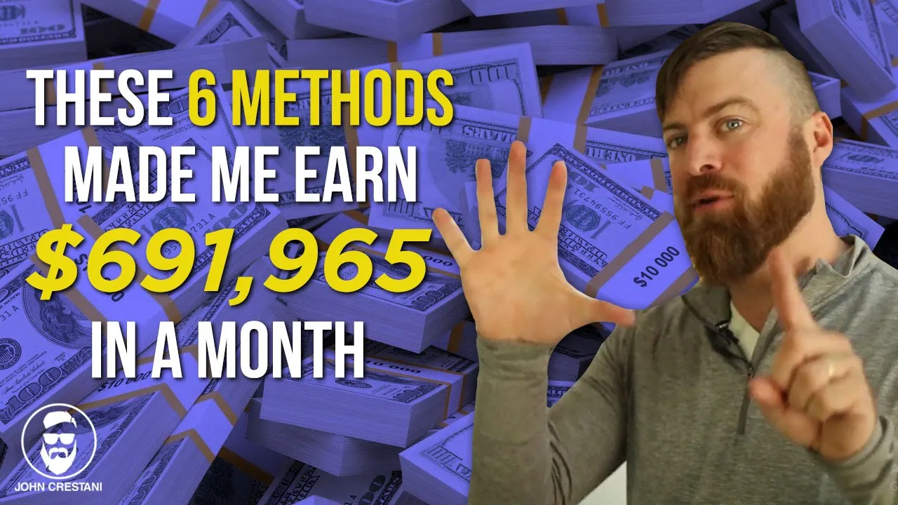 6 Incomes That Earn Me $691,965 Per Month