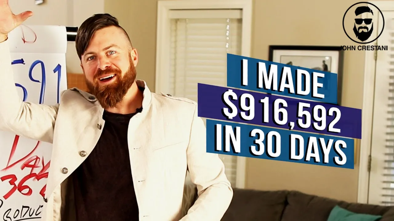 How I Made $916,592 Online In 30 Days | My 4 Income Sources