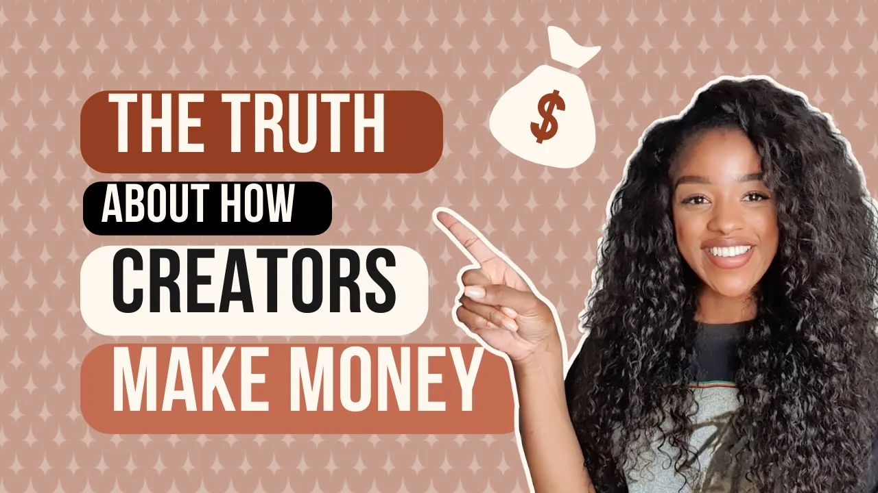 You're being lied to... the TRUTH about making money as a content creator! | Content creator tips