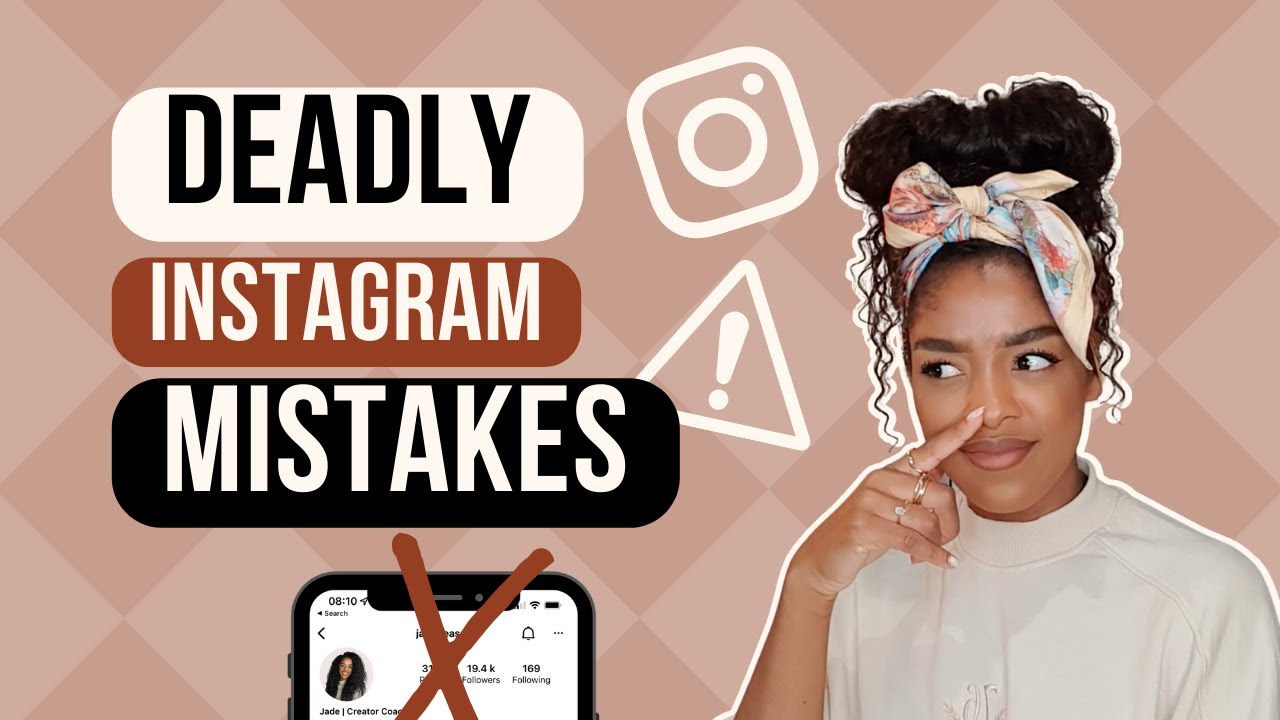 Do not make these mistakes on Instagram! | Instagram mistakes 2023 | most common Instagram mistakes