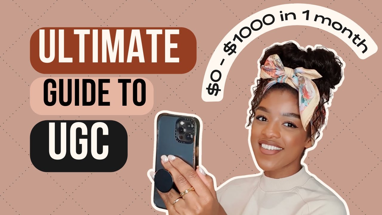 Become a paid UGC creator in 30 DAYS OR LESS | Beginners guide to user generated content