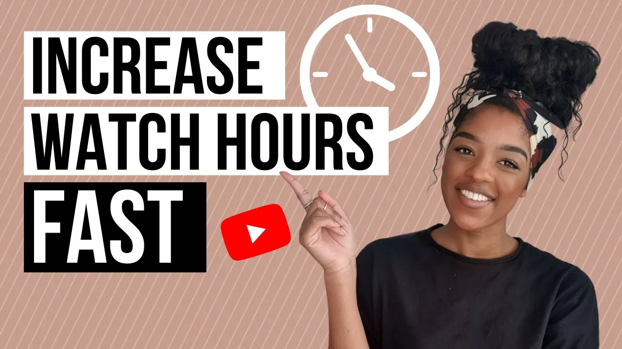 INCREASE YOUTUBE WATCH HOURS FAST | GET 4000 WATCH HOURS | YOUTUBE GROWTH TIPS